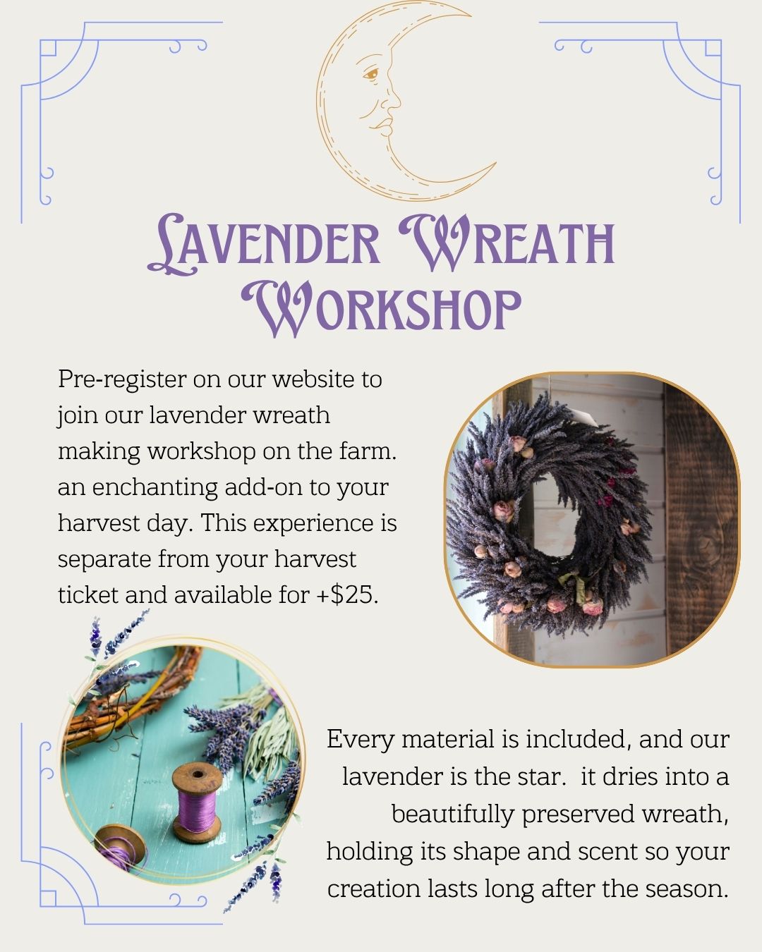 Wreath Workshop July 11th